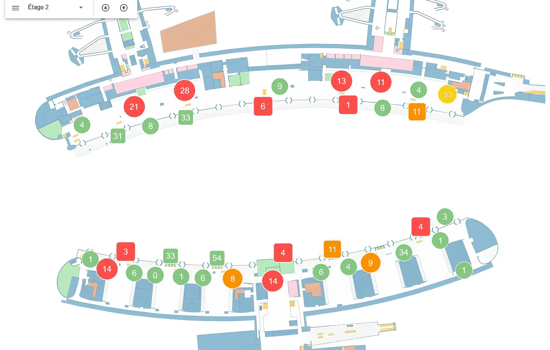 NAO® Viewer supervision dashboard