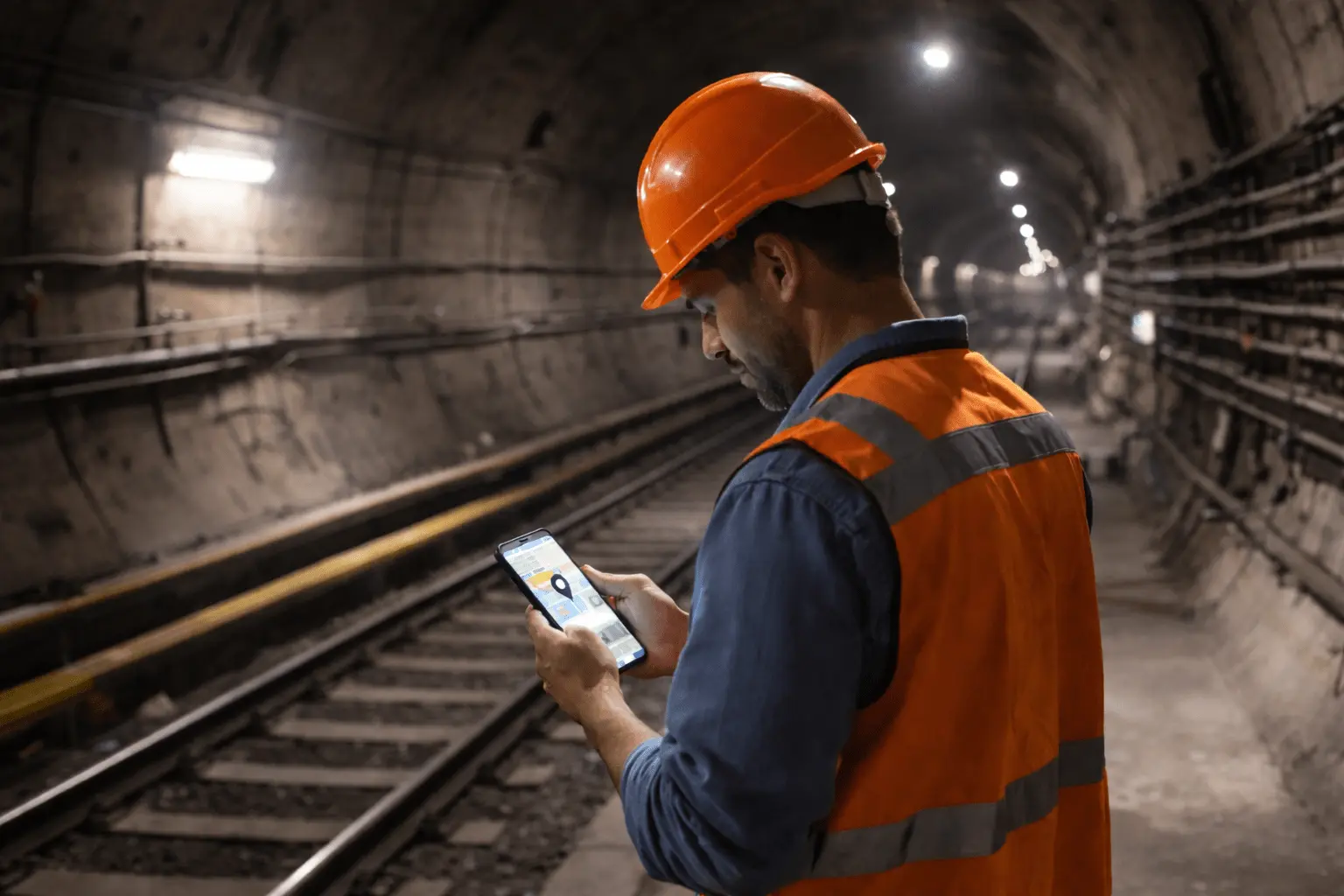 Metro station indoor positioning