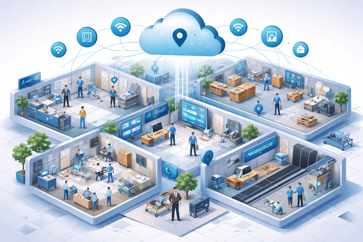 NAO® Mobile SDK indoor positioning
