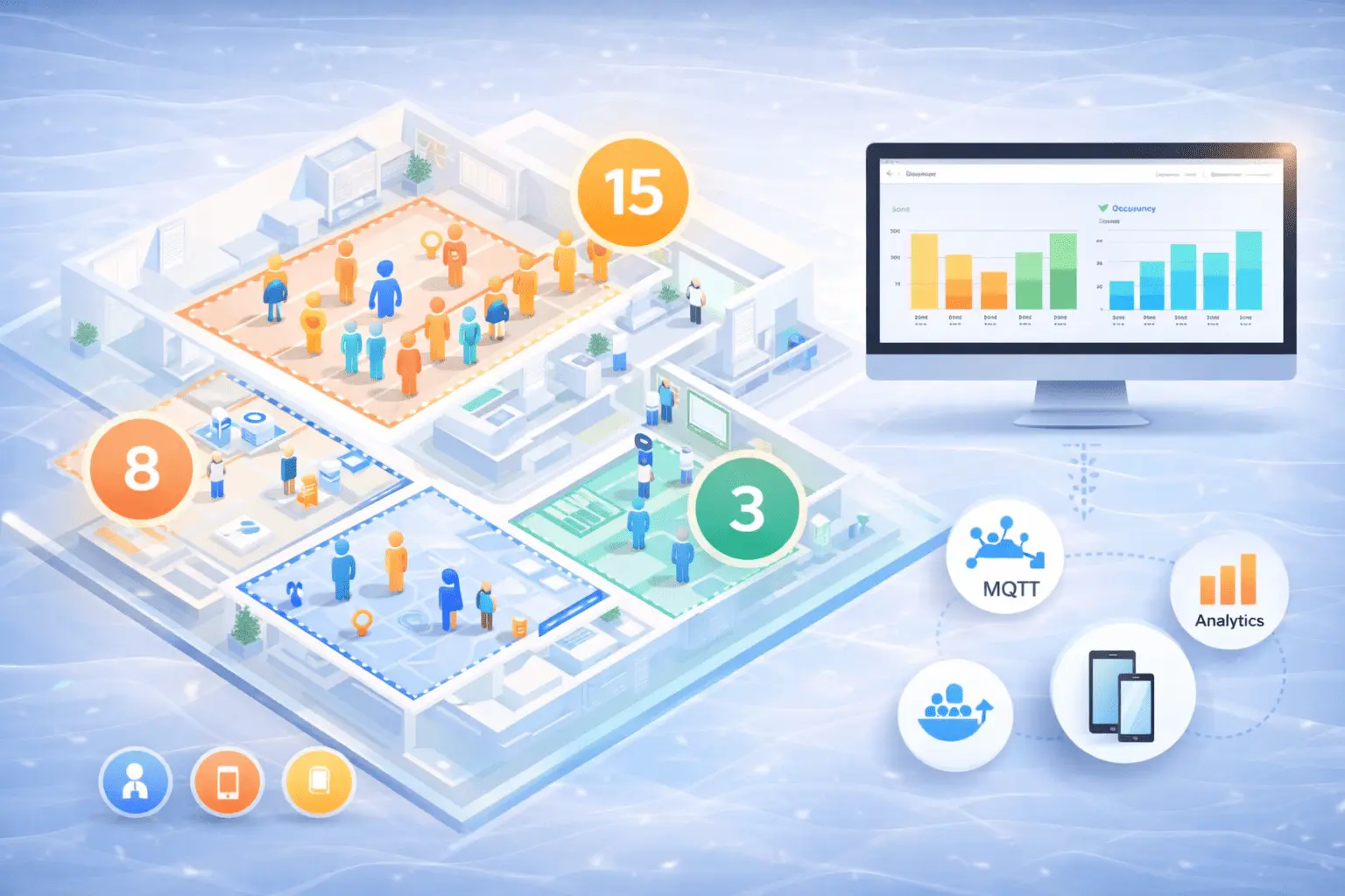 NAO® Counting occupancy dashboard