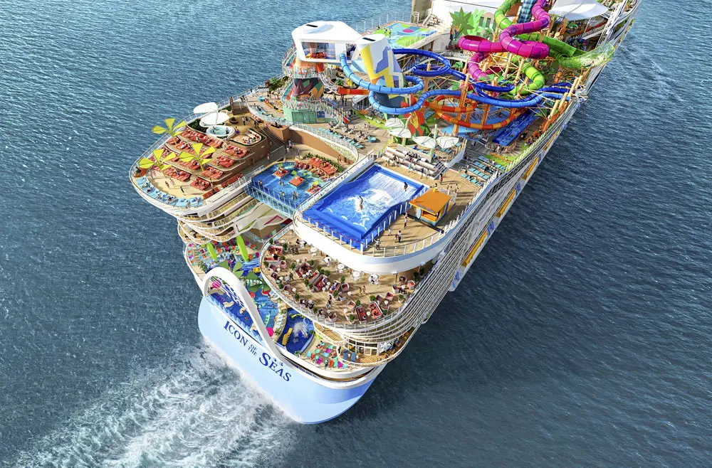 Children in an onboard activity area on a Royal Caribbean cruise ship