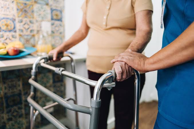 Senior care facility with indoor positioning