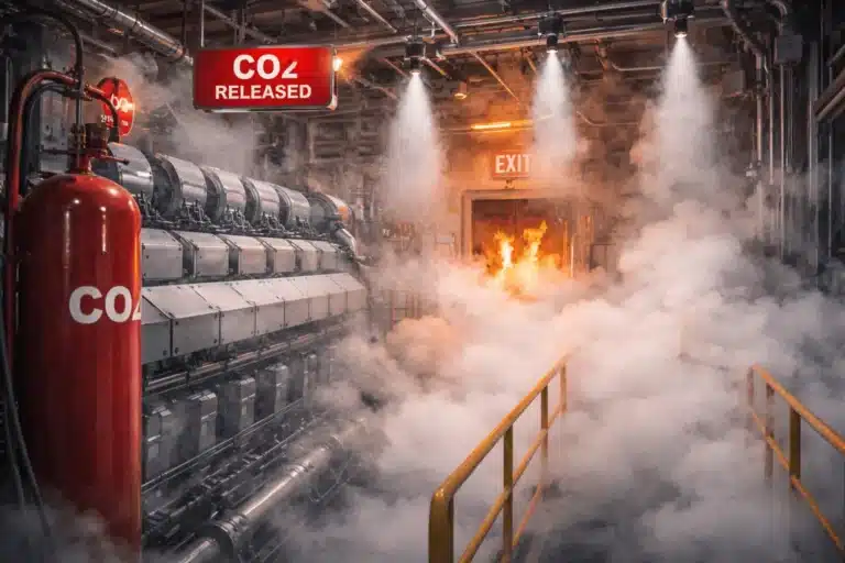 CO2 mustering crew tracking