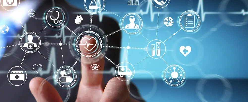 Pole Star indoor location supervision interface in a healthcare setting